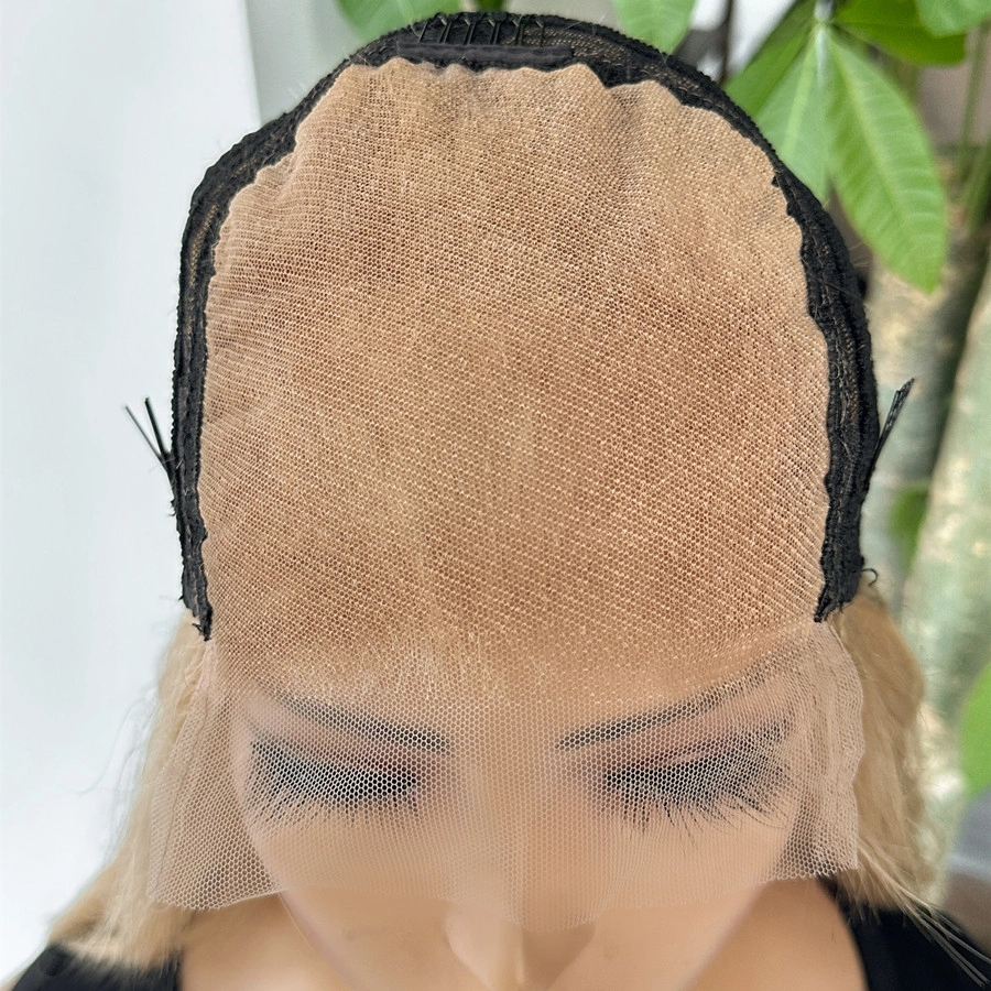 22inch Color #18 Transparent Lace Body Wave 5x5 Lace Closure Wig Body Wave